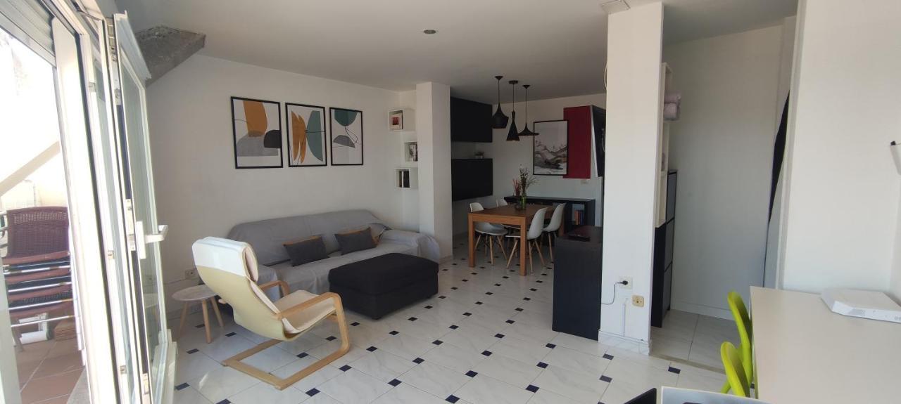 Ático con amplia terraza y espectaculares vistas Apartamento Sanxenxo Exterior foto