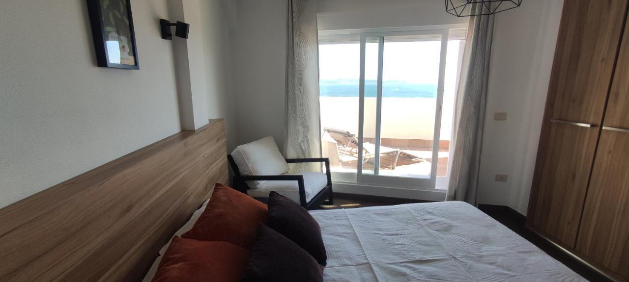 Ático con amplia terraza y espectaculares vistas Apartamento Sanxenxo Exterior foto